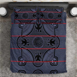 Basotho Blanket Bedding Set Lesotho Seanamarena Heritage - Serenity - African Pride