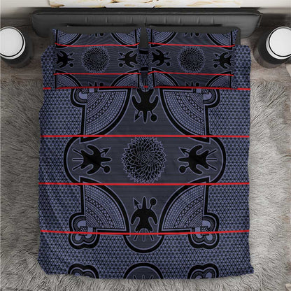 Basotho Blanket Bedding Set Lesotho Seanamarena Heritage - Serenity - African Pride