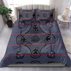 Basotho Blanket Bedding Set Lesotho Seanamarena Heritage - Serenity - African Pride