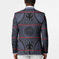 Lesotho Seanamarena Blazer Basotho Traditional Blanket Style - Serenity