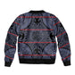 Basotho Blanket Bomber Jacket Lesotho Seanamarena Heritage - Serenity - African Pride