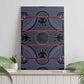 Basotho Blanket Canvas Wall Art Lesotho Seanamarena Heritage - Serenity - African Pride