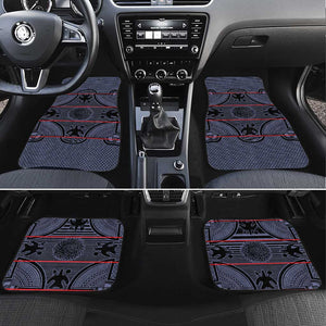 Basotho Blanket Car Mats Lesotho Seanamarena Heritage - Serenity - African Pride