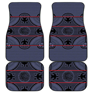 Basotho Blanket Car Mats Lesotho Seanamarena Heritage - Serenity - African Pride