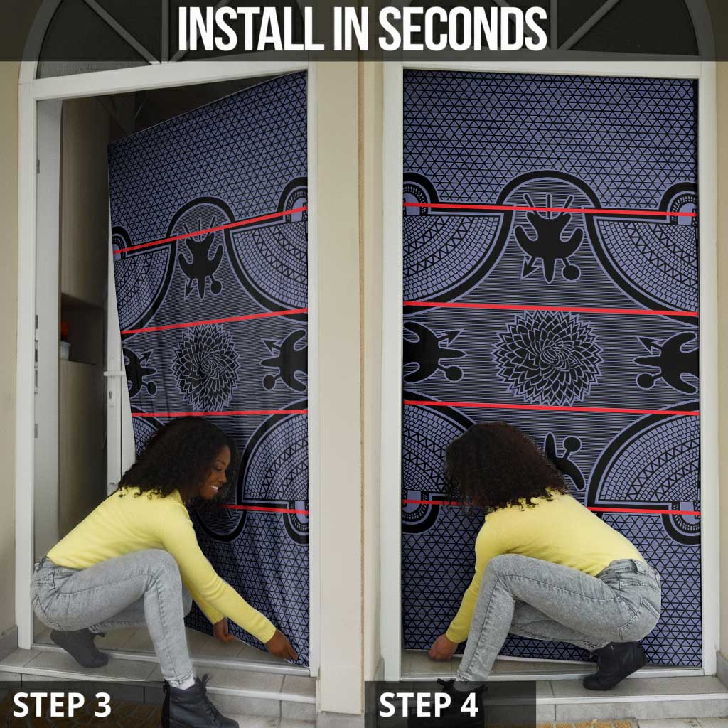 Lesotho Seanamarena Door Cover Basotho Traditional Blanket Style - Serenity
