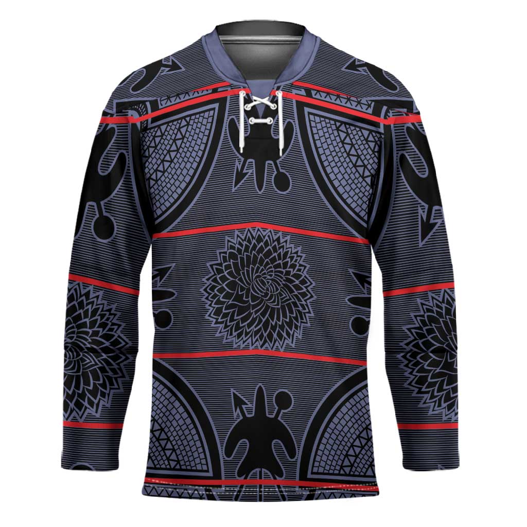 Lesotho Seanamarena Hockey Jersey Basotho Traditional Blanket Style - Serenity