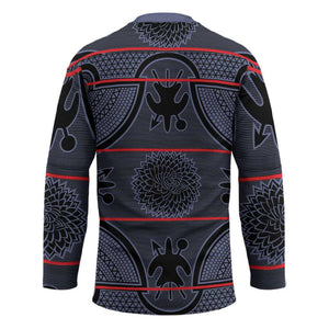 Lesotho Seanamarena Hockey Jersey Basotho Traditional Blanket Style - Serenity