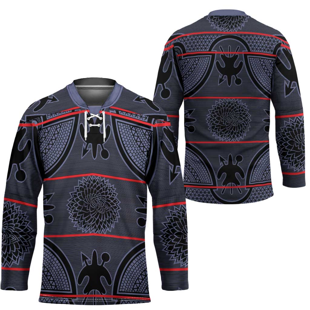 Lesotho Seanamarena Hockey Jersey Basotho Traditional Blanket Style - Serenity