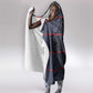 Basotho Blanket Hooded Blanket Lesotho Seanamarena Heritage - Serenity - African Pride