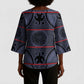 Lesotho Seanamarena Kimono Sleeve Blouse Basotho Traditional Blanket Style - Serenity