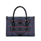 Lesotho Seanamarena Leather Bag Basotho Traditional Blanket Style - Serenity