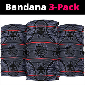 Basotho Blanket Neck Gaiter Lesotho Seanamarena Heritage - Serenity - African Pride