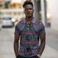 Basotho Blanket Polo Shirt Lesotho Seanamarena Heritage - Serenity - African Pride