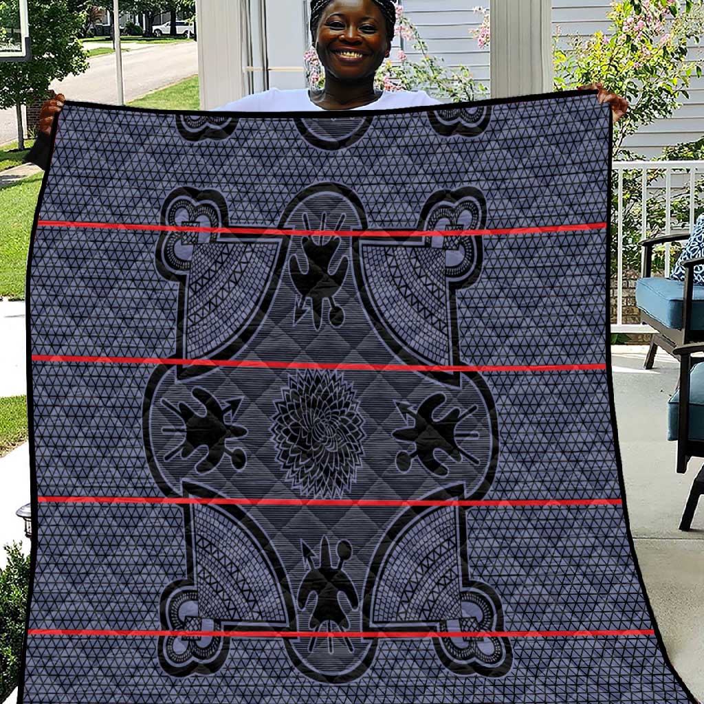 Basotho Blanket Quilt Lesotho Seanamarena Heritage - Serenity - African Pride