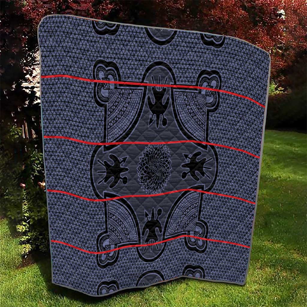 Basotho Blanket Quilt Lesotho Seanamarena Heritage - Serenity - African Pride
