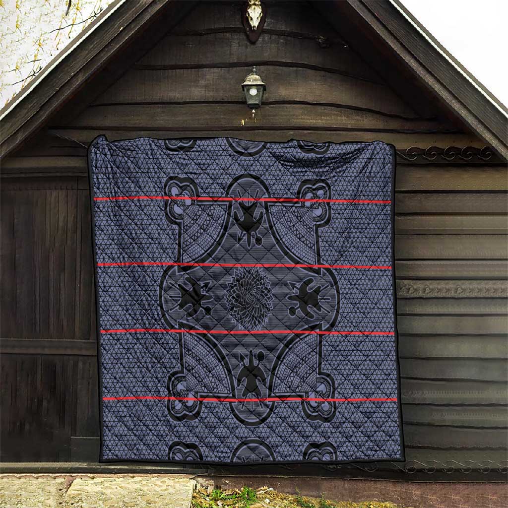 Basotho Blanket Quilt Lesotho Seanamarena Heritage - Serenity - African Pride