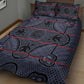 Basotho Blanket Quilt Bed Set Lesotho Seanamarena Heritage - Serenity - African Pride