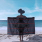 Basotho Blanket Sarong Lesotho Seanamarena Heritage - Serenity - African Pride