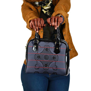 Basotho Blanket Shoulder Handbag Lesotho Seanamarena Heritage - Serenity - African Pride