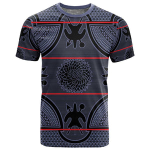 Basotho Blanket T shirt Lesotho Seanamarena Heritage - Serenity - African Pride