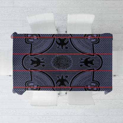 Basotho Blanket Tablecloth Lesotho Seanamarena Heritage - Serenity - African Pride