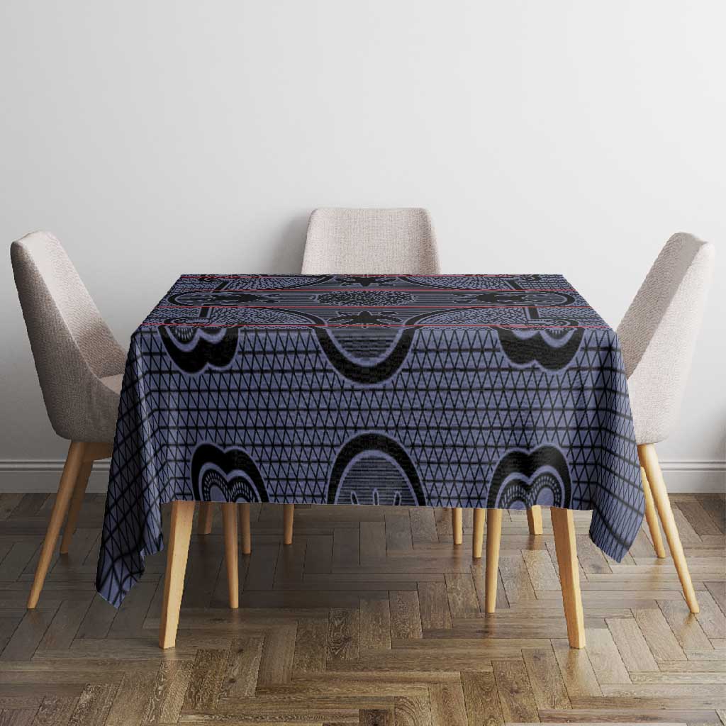 Basotho Blanket Tablecloth Lesotho Seanamarena Heritage - Serenity - African Pride