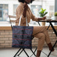 Lesotho Seanamarena Tote Bag Basotho Traditional Blanket Style - Serenity
