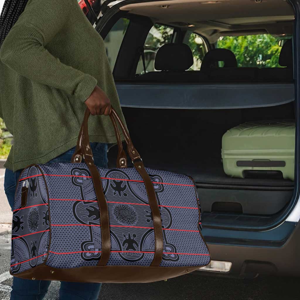 Lesotho Seanamarena Travel Bag Basotho Traditional Blanket Style - Serenity