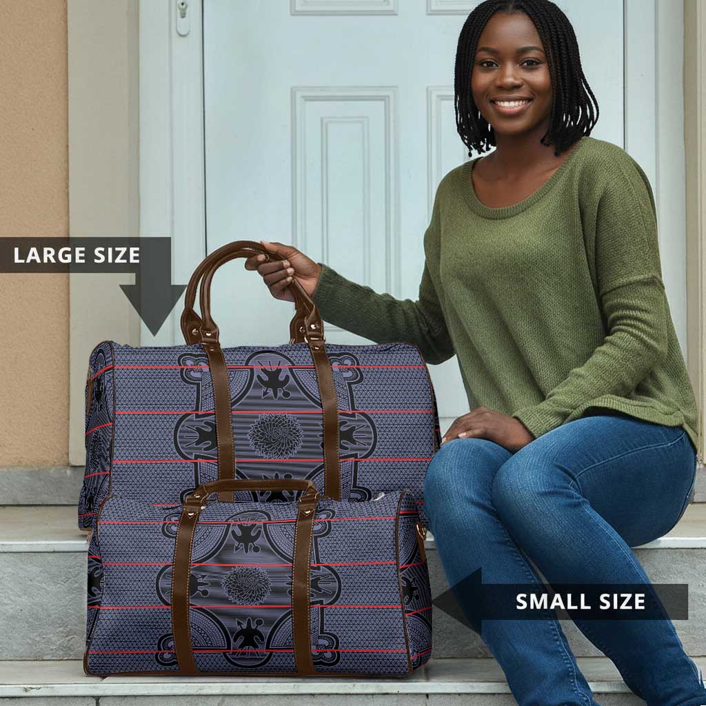 Lesotho Seanamarena Travel Bag Basotho Traditional Blanket Style - Serenity