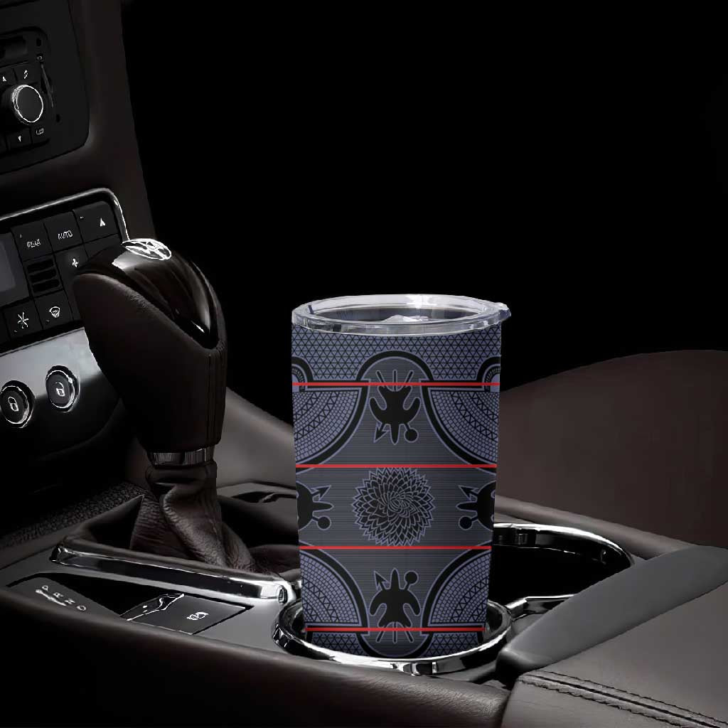 Basotho Blanket Tumbler Cup Lesotho Seanamarena Heritage - Serenity - African Pride