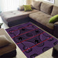 Basotho Blanket Area Rug Lesotho Seanamarena Heritage - Violet - African Pride