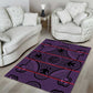 Basotho Blanket Area Rug Lesotho Seanamarena Heritage - Violet - African Pride