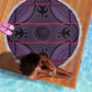 Basotho Blanket Beach Blanket Lesotho Seanamarena Heritage - Violet - African Pride