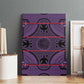 Basotho Blanket Canvas Wall Art Lesotho Seanamarena Heritage - Violet - African Pride