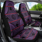 Basotho Blanket Car Seat Cover Lesotho Seanamarena Heritage - Violet - African Pride