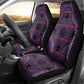 Basotho Blanket Car Seat Cover Lesotho Seanamarena Heritage - Violet - African Pride