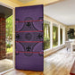 Lesotho Seanamarena Door Cover Basotho Traditional Blanket Style - Violet