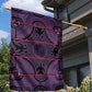 Basotho Blanket Garden Flag Lesotho Seanamarena Heritage - Violet - African Pride