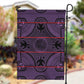 Basotho Blanket Garden Flag Lesotho Seanamarena Heritage - Violet - African Pride