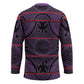 Lesotho Seanamarena Hockey Jersey Basotho Traditional Blanket Style - Violet