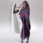 Basotho Blanket Hooded Blanket Lesotho Seanamarena Heritage - Violet - African Pride
