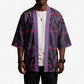 Lesotho Seanamarena Kimono Basotho Traditional Blanket Style - Violet