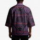 Lesotho Seanamarena Kimono Basotho Traditional Blanket Style - Violet