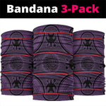 Basotho Blanket Neck Gaiter Lesotho Seanamarena Heritage - Violet - African Pride