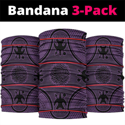 Basotho Blanket Neck Gaiter Lesotho Seanamarena Heritage - Violet - African Pride