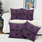 Lesotho Seanamarena Pillow Cover Basotho Traditional Blanket Style - Violet