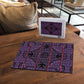 Lesotho Seanamarena Puzzle Basotho Traditional Blanket Style - Violet