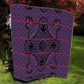 Basotho Blanket Quilt Lesotho Seanamarena Heritage - Violet - African Pride