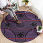 Basotho Blanket Round Carpet Lesotho Seanamarena Heritage - Violet - African Pride
