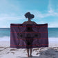 Basotho Blanket Sarong Lesotho Seanamarena Heritage - Violet - African Pride